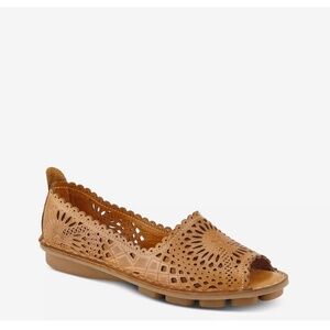 Spring Step Brandal slip ons, size 40, camel - New in box!